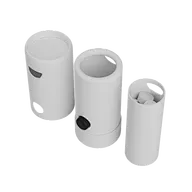 child resistant paper tube for single preroll plastic free cannabis packaging